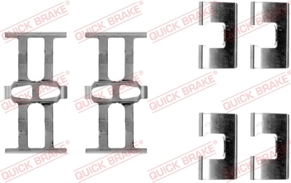 Zestaw akcesoriów, klocki hamulcowe Quick Brake 109-1118