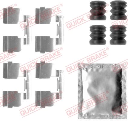 Zestaw akcesoriów, klocki hamulcowe Quick Brake 109-1835