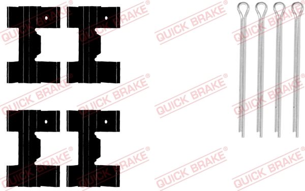 Zestaw akcesoriów, klocki hamulcowe Quick Brake 109-0951