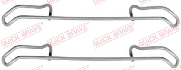 Zestaw akcesoriów, klocki hamulcowe Quick Brake 109-1056
