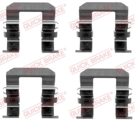 Zestaw akcesoriów, klocki hamulcowe Quick Brake 109-1704