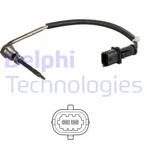 czujnik, temperatura spalin Delphi TS30186