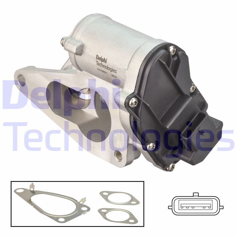 Zawór AGR Delphi EG10631-12B1