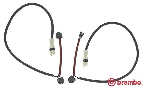 Styk ostrzegawczy, zużycie okładzin hamulcowych Brembo A 00 336