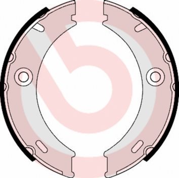 Zestaw szczęk hamulcowych, hamulec postojowy Brembo S 50 513