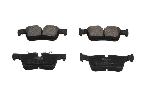 Zestaw klocków hamulcowych, hamulce tarczowe Kavo Parts KBP-10001