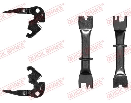 Zestaw nastawiacza, hamulec bębnowy Quick Brake 108 53 019