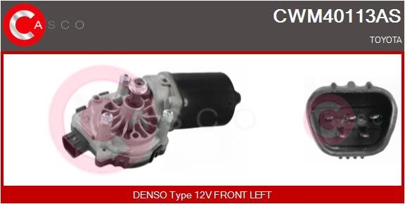 Silnik wycieraczek Casco - Alternatory CWM40113AS