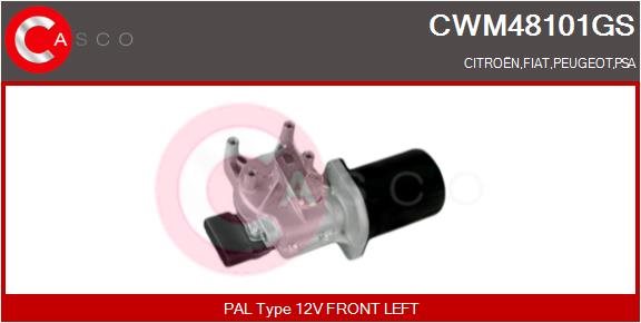 Silnik wycieraczek Casco - Alternatory CWM48101GS