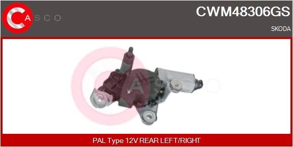 Silnik wycieraczek Casco - Alternatory CWM48306GS