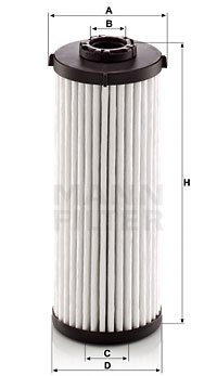 Filtr hydrauliczny, automatyczna skrzynia biegów Mann-filter H 6005 z