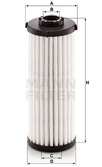 Filtr hydrauliczny, automatyczna skrzynia biegów Mann-filter H 6031 z