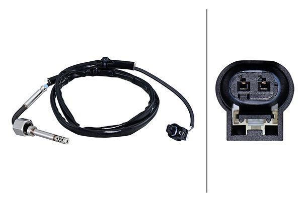 czujnik, temperatura spalin Hella 6PT 010 376-491