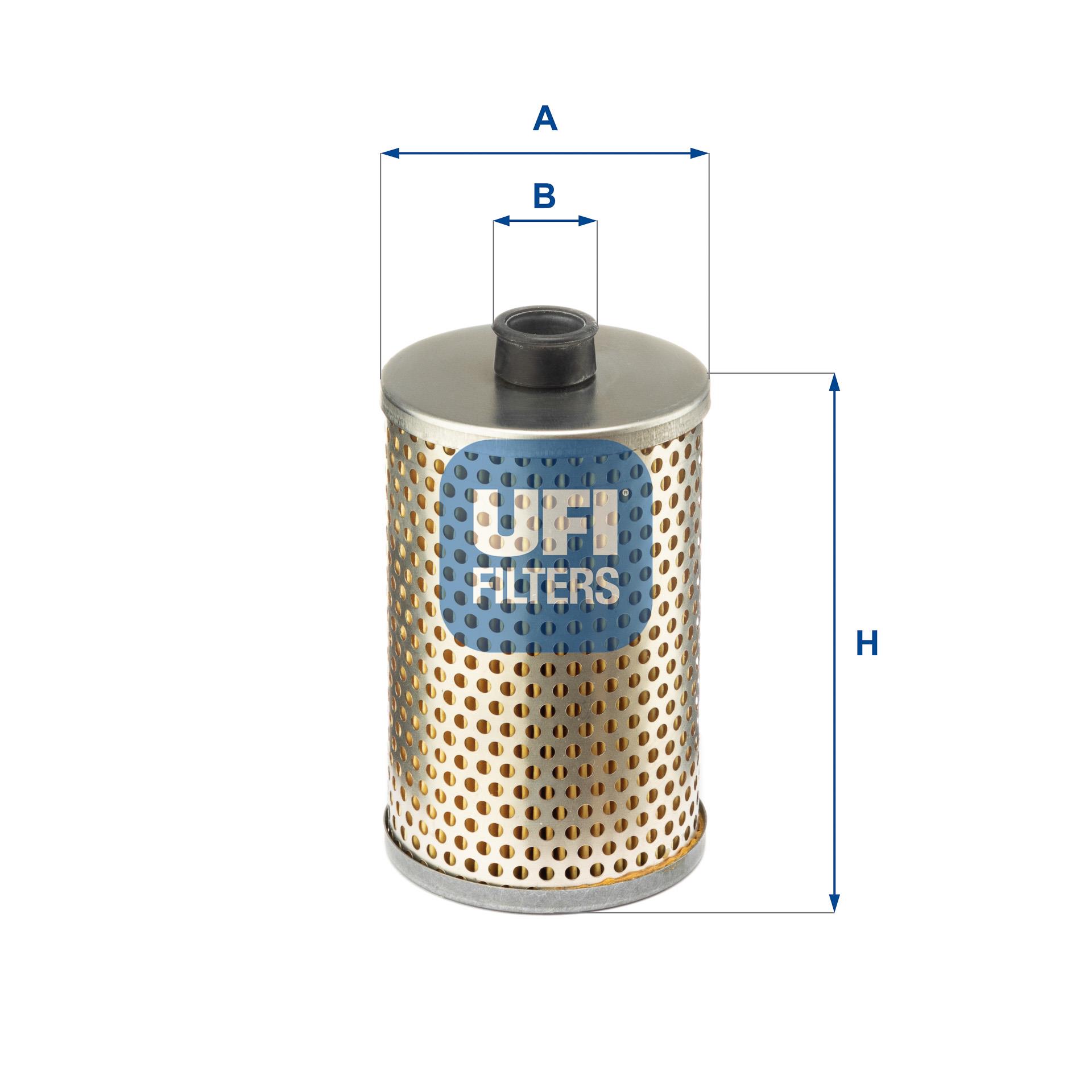 Filtr paliwa UFI Filtry 26.645.00