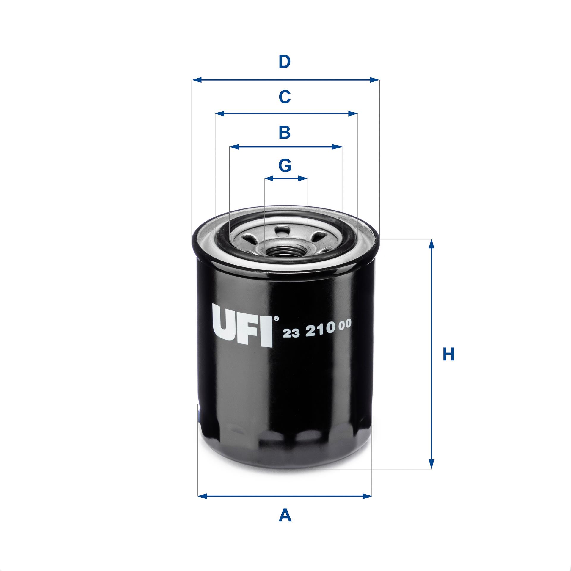 Filtr oleju UFI Filtry 23.210.00