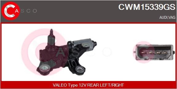 Silnik wycieraczek Casco - Alternatory CWM15339GS