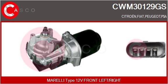 Silnik wycieraczek Casco - Alternatory CWM30129GS