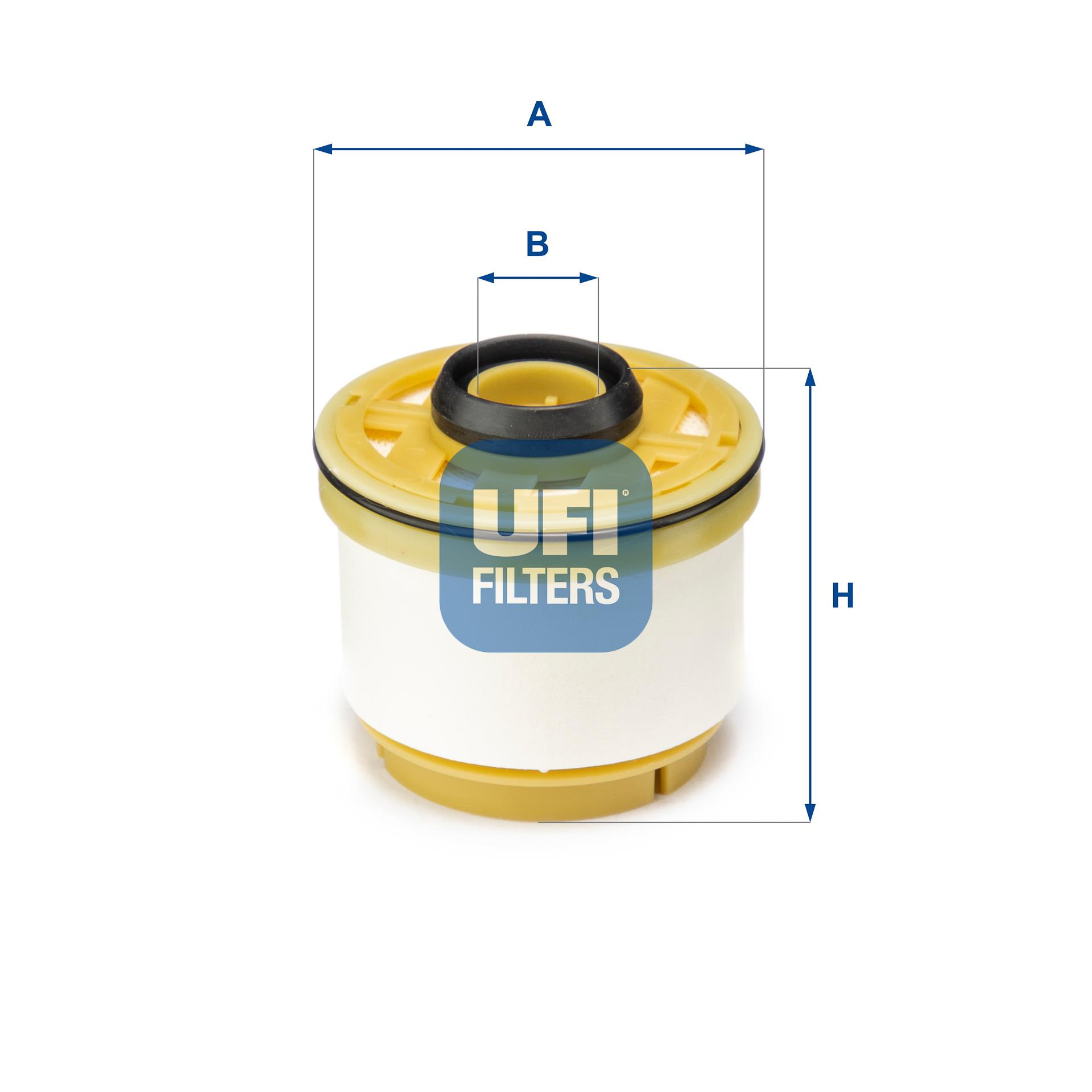 Filtr paliwa UFI Filtry 26.045.00