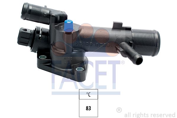 Termostat, płyn chłodzący Facet 7.8700