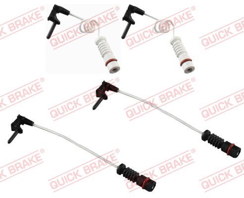 Styk ostrzegawczy, zużycie okładzin hamulcowych Quick Brake WS 0301 A