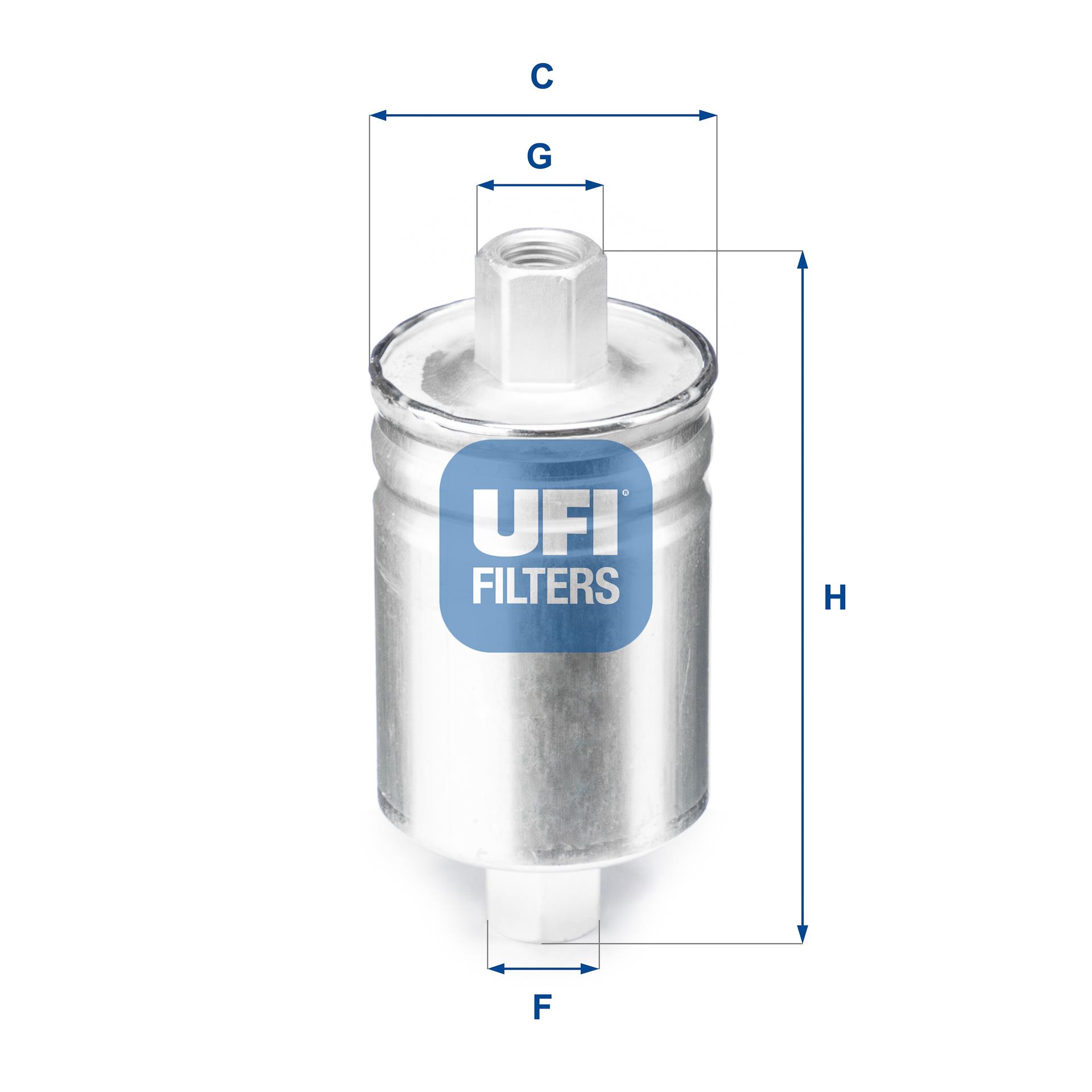 Filtr paliwa UFI Filtry 31.750.00