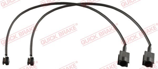 Styk ostrzegawczy, zużycie okładzin hamulcowych Quick Brake WS 0433 A