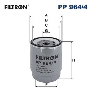 Filtr paliwa Filtron PP 964/4