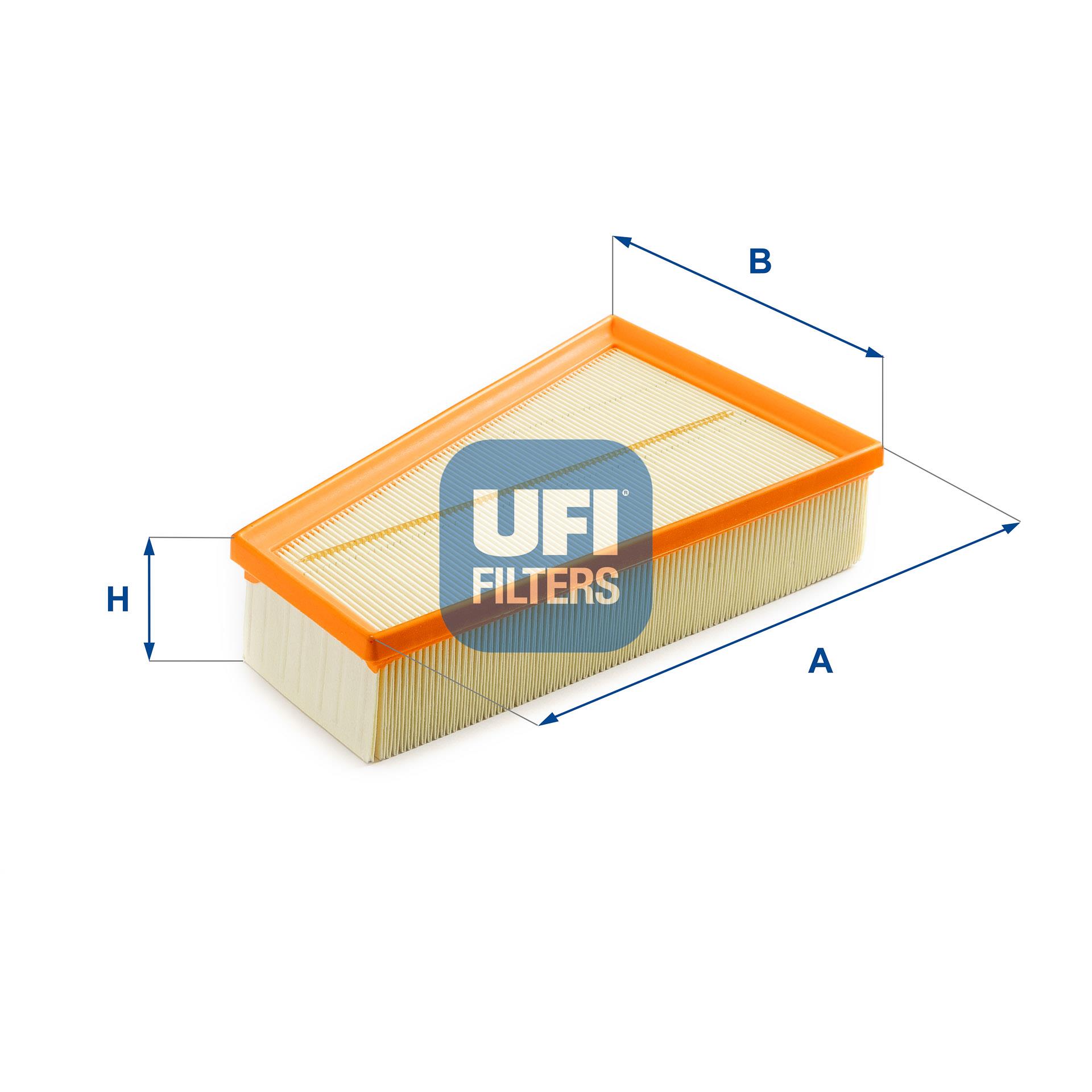 Filtr powietrza UFI Filtry 30.A38.00