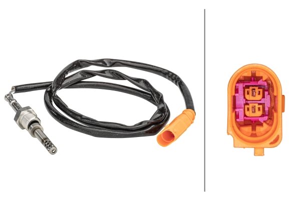 czujnik, temperatura spalin Hella 6PT 358 181-121