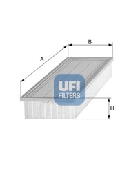 Filtr powietrza UFI Filtry 30.399.00