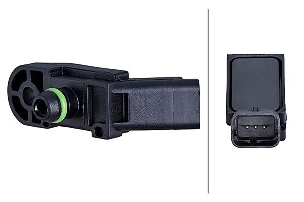 Czujnik, ciśnienie w kolektorze dolotowym Hella 6PP 358 152-671