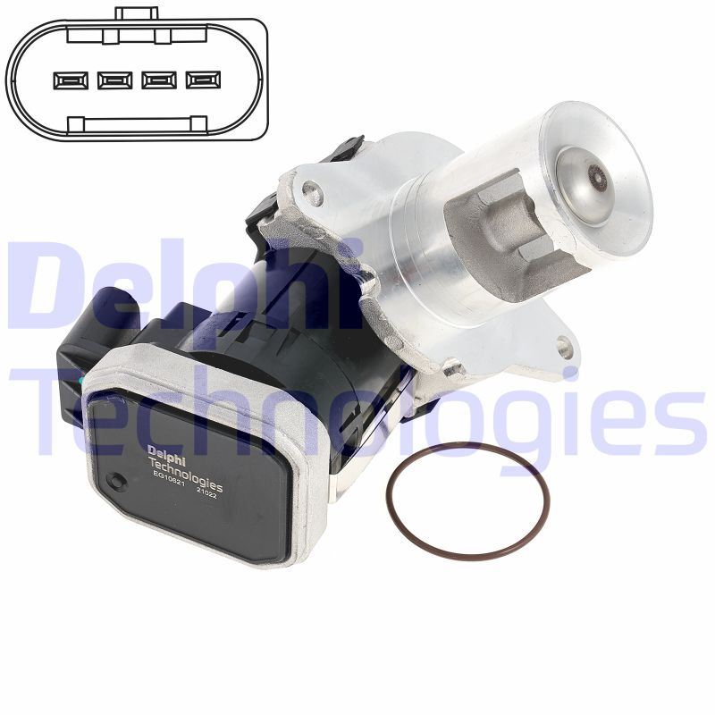 Zawór AGR Delphi EG10621-12B1