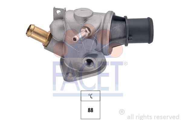 Termostat, płyn chłodzący Facet 7.8411