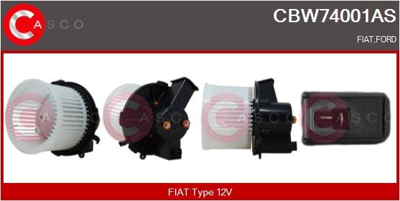Wentylator wewnętrzny Casco - Alternatory CBW74001AS