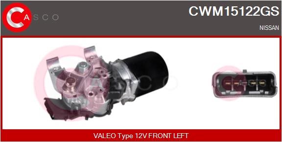 Silnik wycieraczek Casco - Alternatory CWM15122GS