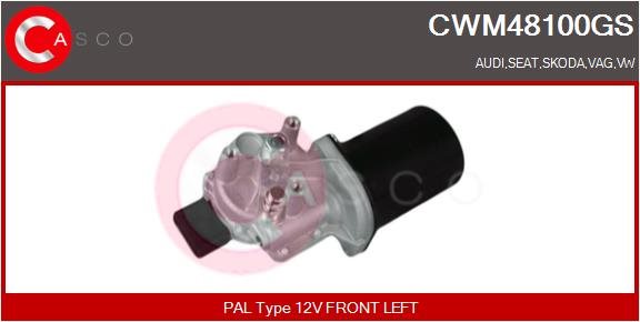 Silnik wycieraczek Casco - Alternatory CWM48100GS