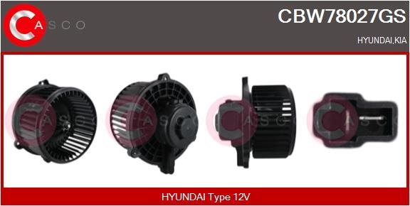Wentylator wewnętrzny Casco - Alternatory CBW78027GS