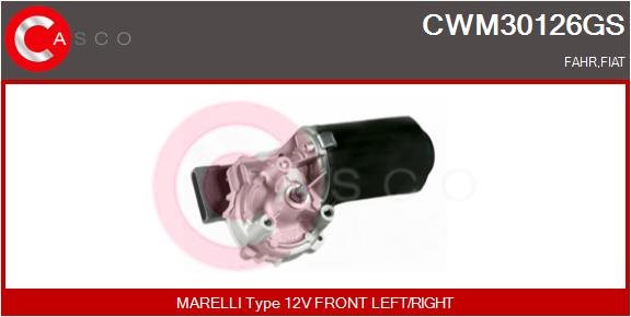 Silnik wycieraczek Casco - Alternatory CWM30126GS