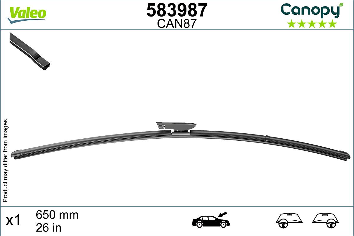 Pióro wycieraczki Valeo 583987