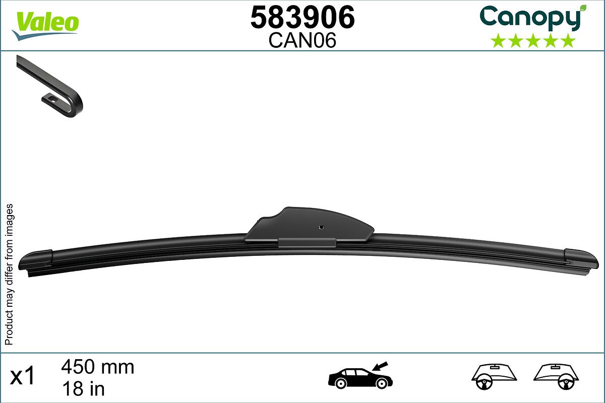 Pióro wycieraczki Valeo 583906