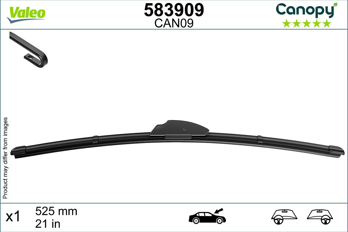 Pióro wycieraczki Valeo 583909