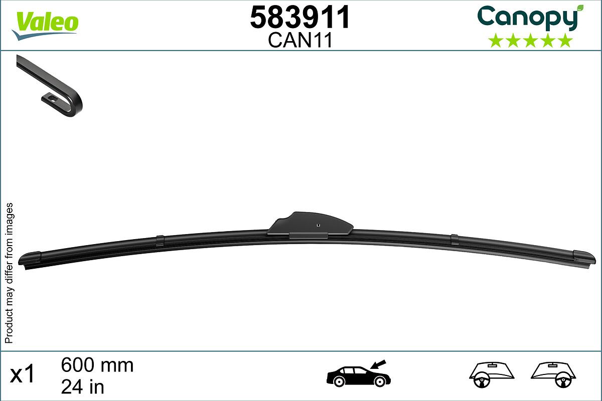 Pióro wycieraczki Valeo 583911