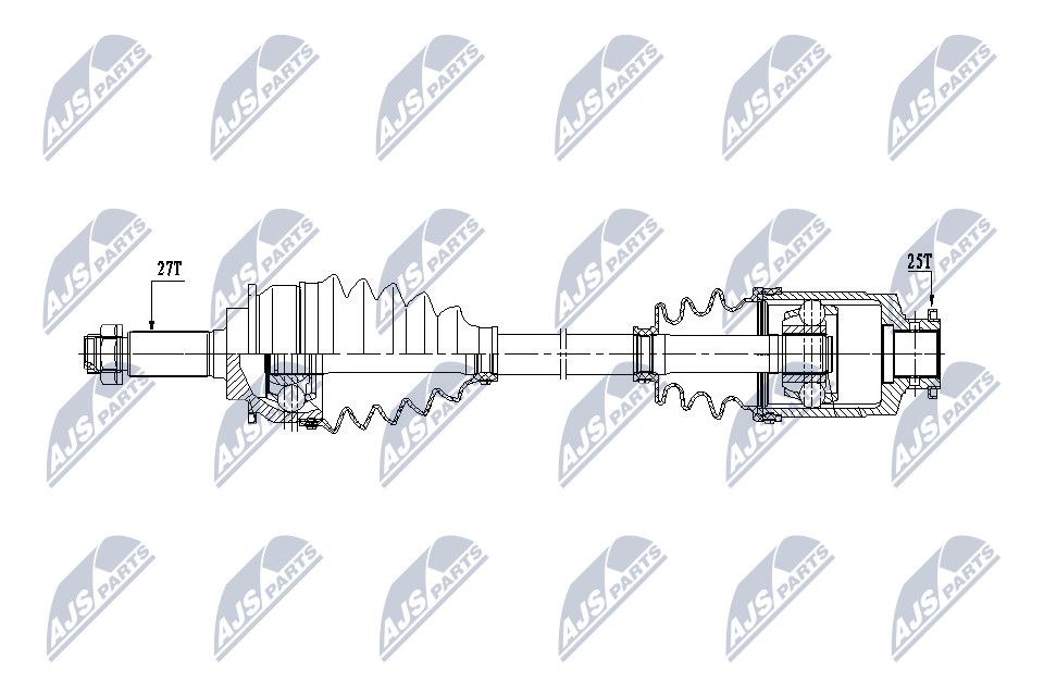 Wał napędowy NTY NPW-SB-031