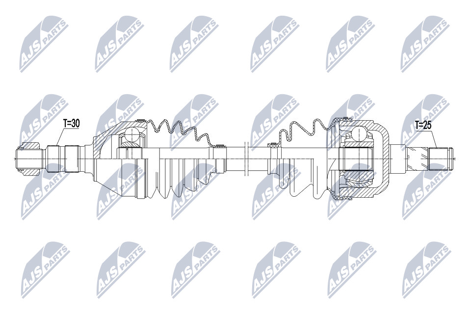 Wał napędowy NTY NPW-PL-073