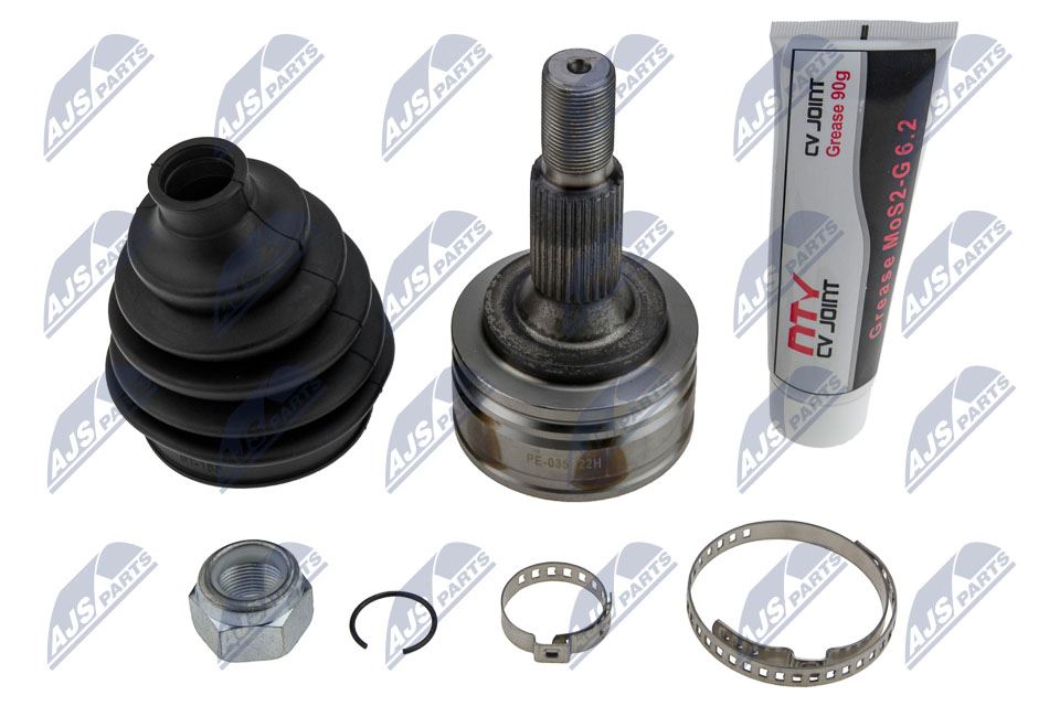 Zestaw przegubu, wał napędowy NTY NPZ-PE-035