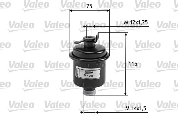 Filtr paliwa Valeo 587208
