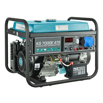 KÖNNER & SÖHNEN  KÖNNER & SÖHNEN AGREGAT PRĄDOTWÓRCZY KS 7000E ATS ROZRUCH ELEKTRYCZNY 230V 5,0/5,5kW