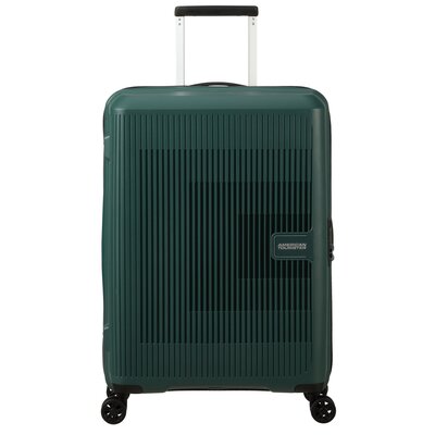 Walizka średnia poszerzana American Tourister AeroStep - dark forest