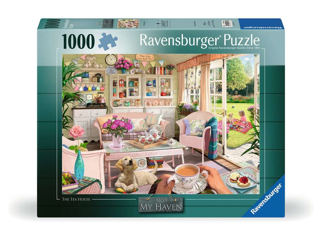 Ravensburger, Puzzle 1000: Słoneczne popołudnie (12000164). Wiek: 14+