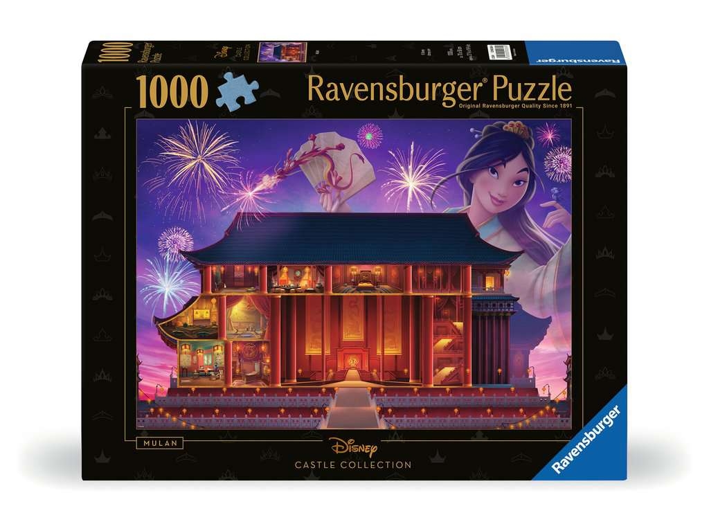Ravensburger, Puzzle Disney 1000: Mulan (12000260). Wiek: 14+
